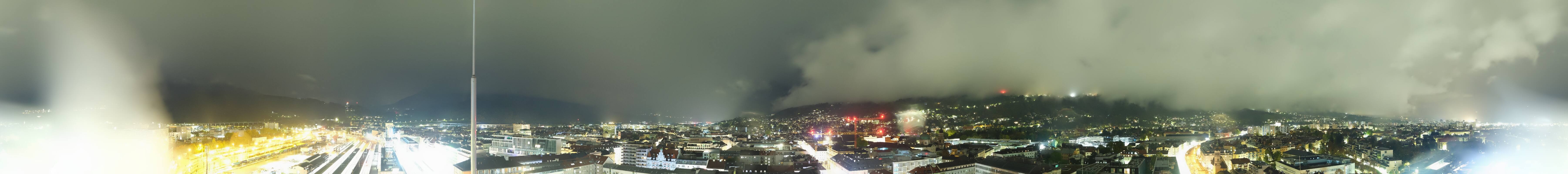 Archiv Foto Webcam Panoramablick - Innsbruck
