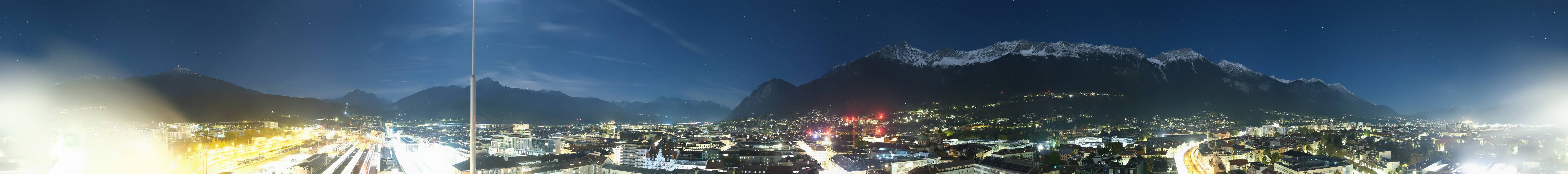 Archiv Foto Webcam Panoramablick - Innsbruck
