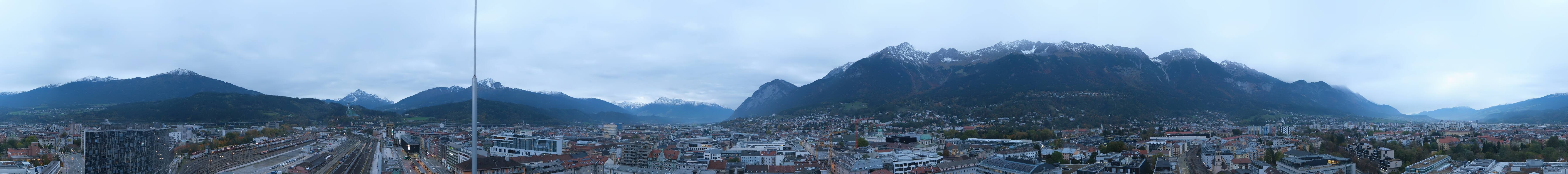 Archiv Foto Webcam Panoramablick - Innsbruck