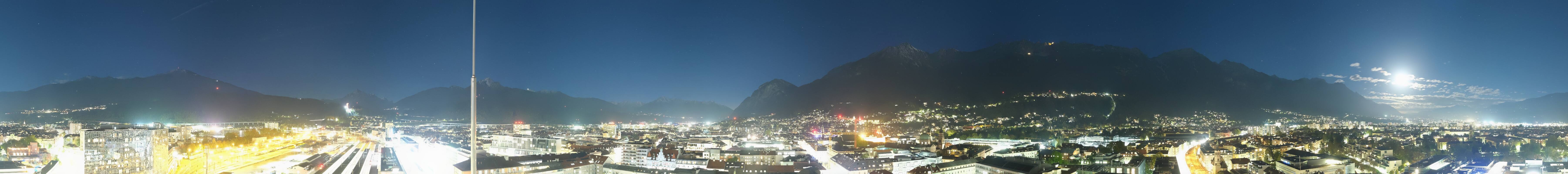 Archiv Foto Webcam Panoramablick - Innsbruck
