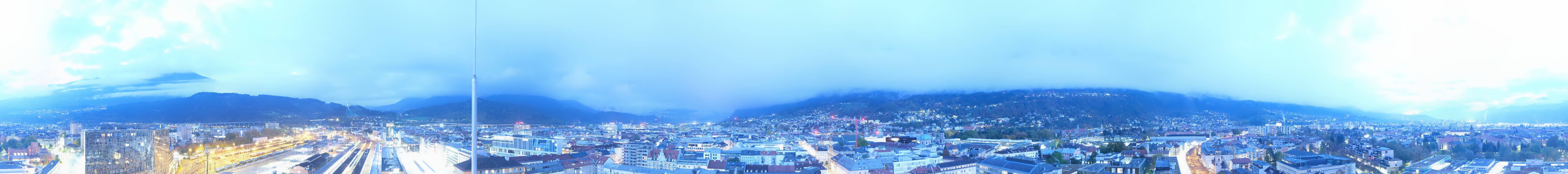 Archiv Foto Webcam Panoramablick - Innsbruck
