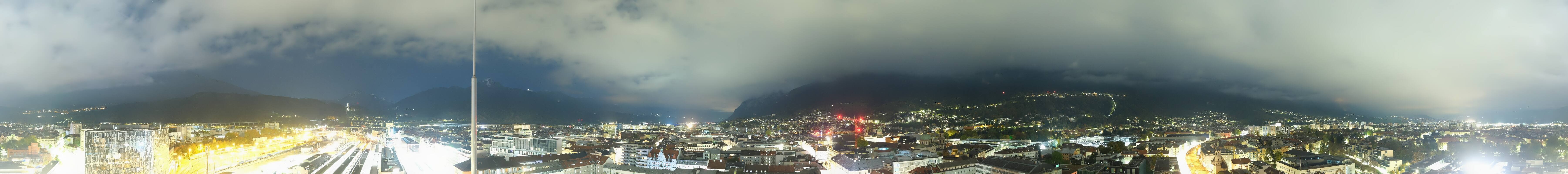 Archiv Foto Webcam Panoramablick - Innsbruck