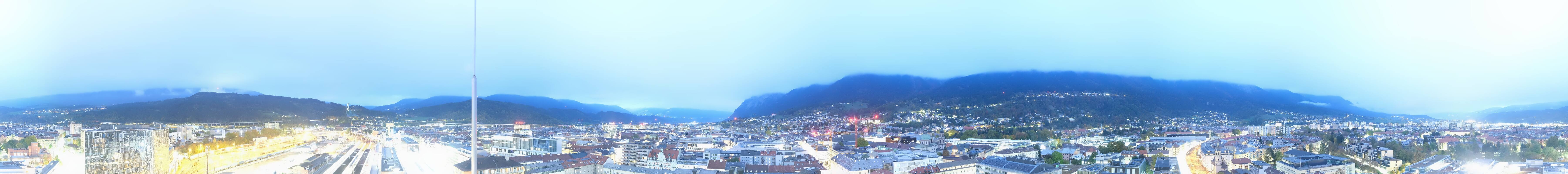 Archiv Foto Webcam Panoramablick - Innsbruck