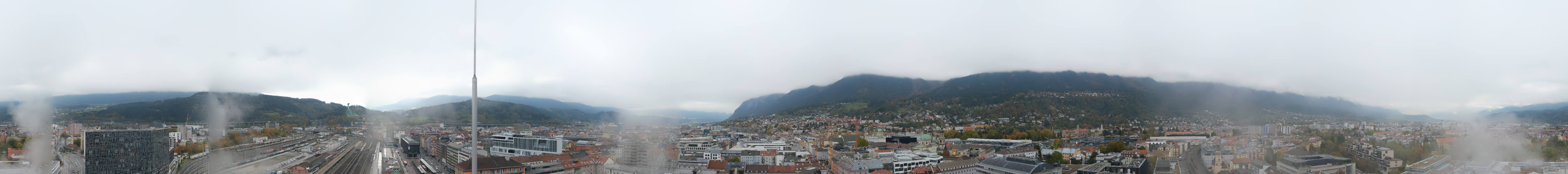 Archiv Foto Webcam Panoramablick - Innsbruck