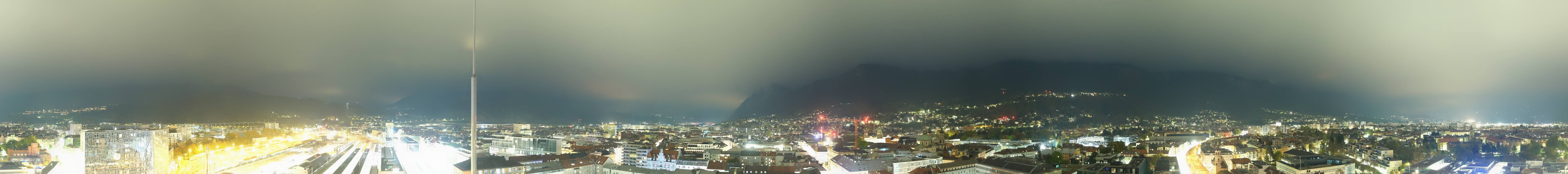 Archiv Foto Webcam Panoramablick - Innsbruck