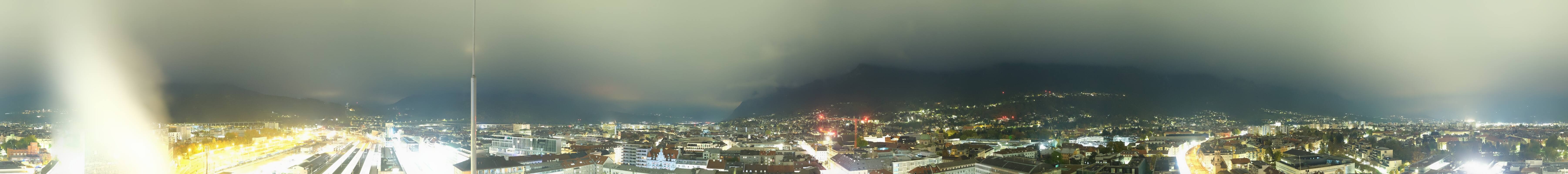 Archiv Foto Webcam Panoramablick - Innsbruck