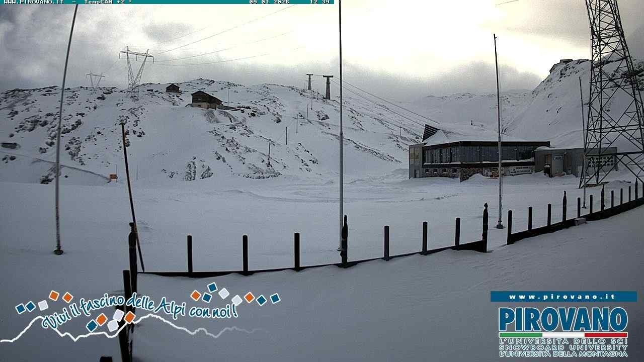 Archiv Foto Webcam Passhöhe Stilfserjoch