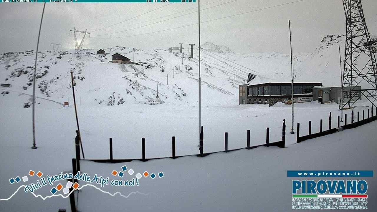 Archiv Foto Webcam Passhöhe Stilfserjoch
