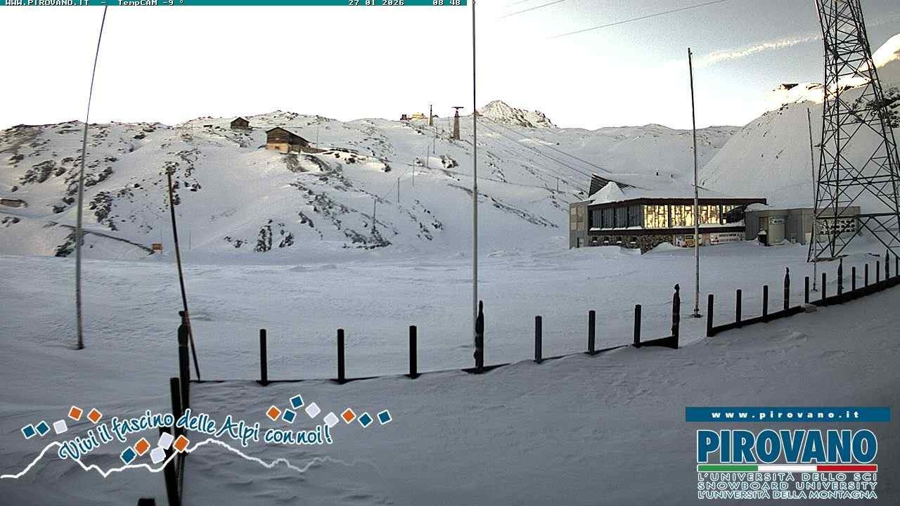 Archiv Foto Webcam Passhöhe Stilfserjoch