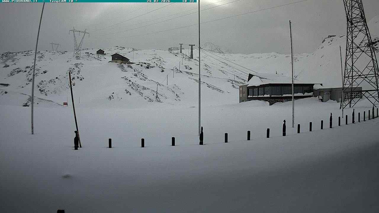 Archived image Webcam Mountain Pass Stilfserjoch, Bormio