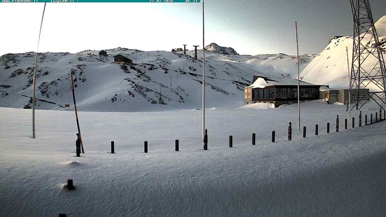 Archived image Webcam Mountain Pass Stilfserjoch, Bormio
