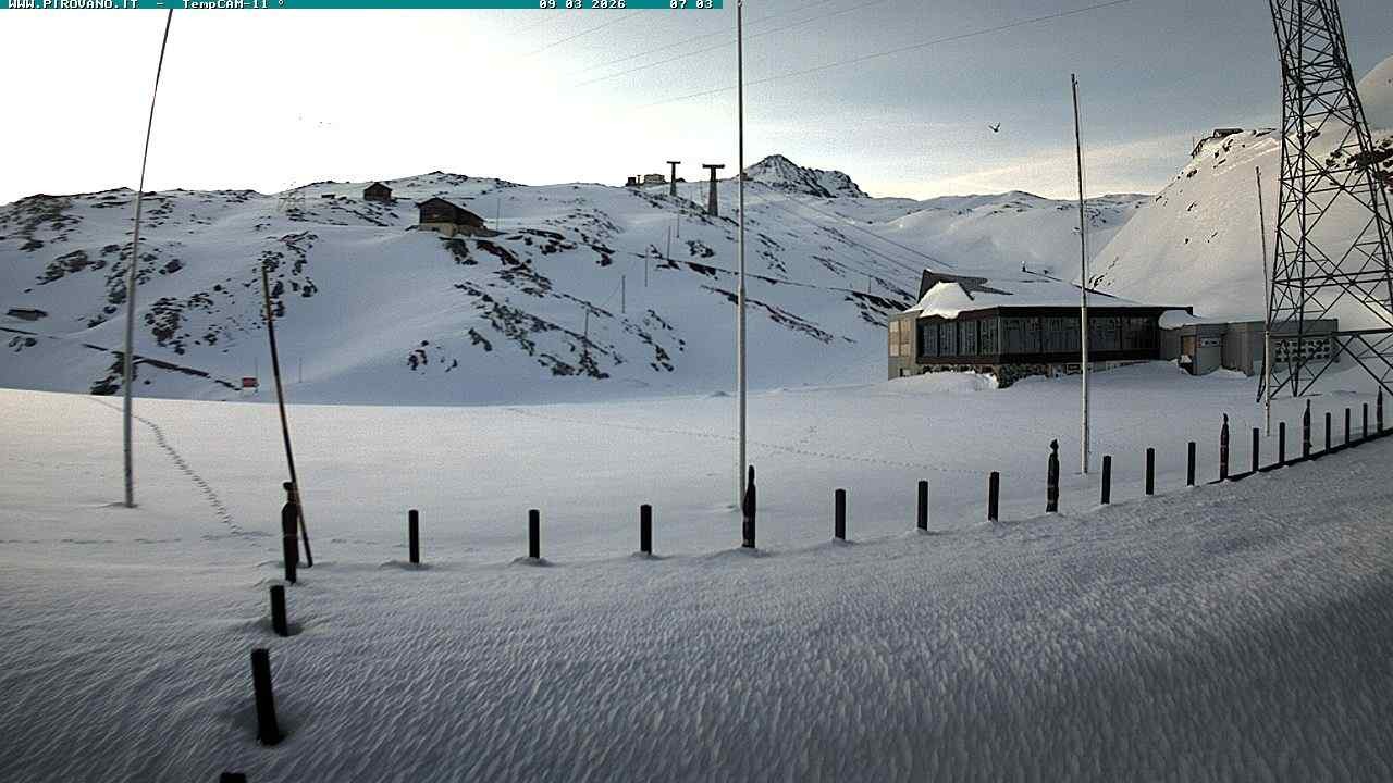 Archiv Foto Webcam Passhöhe Stilfserjoch