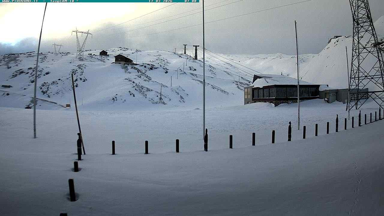 Archiv Foto Webcam Passhöhe Stilfserjoch