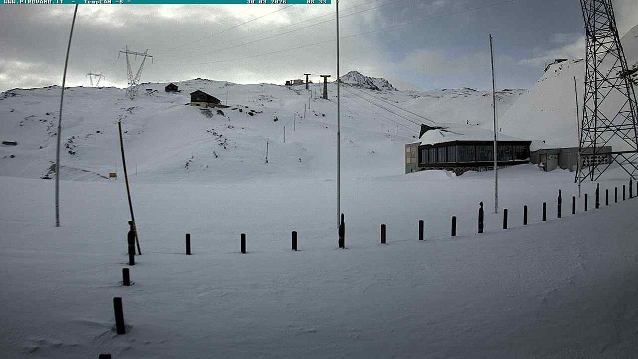 Archiv Foto Webcam Passhöhe Stilfserjoch