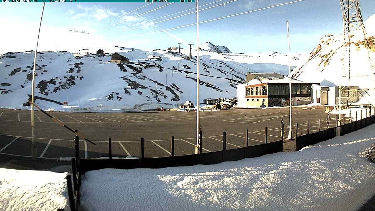 Archived image Webcam Mountain Pass Stilfserjoch, Bormio