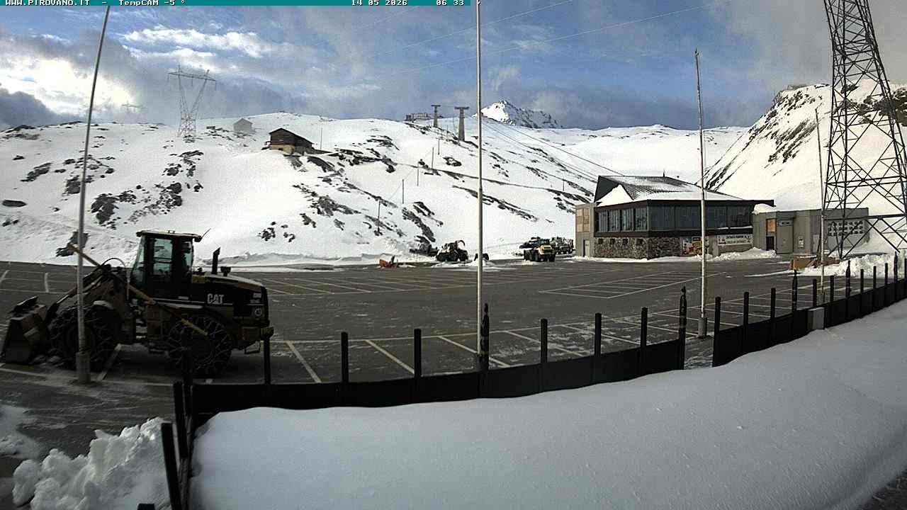 Archiv Foto Webcam Passhöhe Stilfserjoch