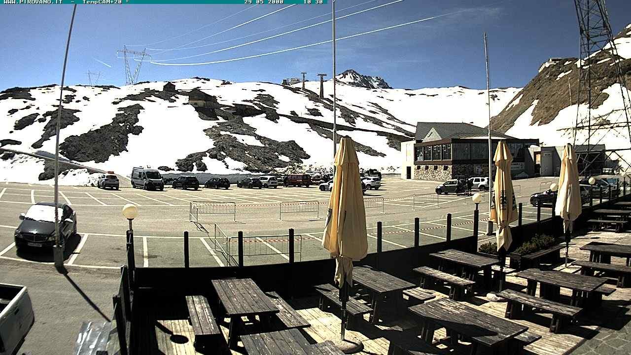 Archiv Foto Webcam Passhöhe Stilfserjoch