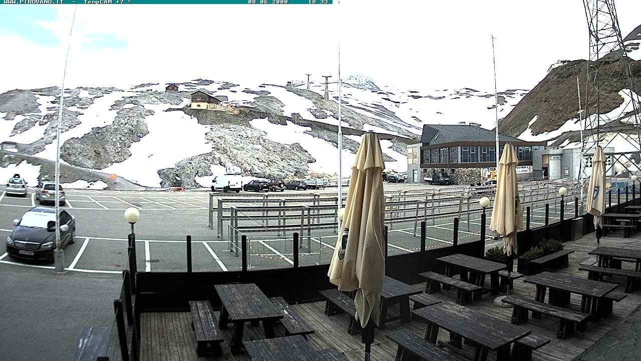 Archiv Foto Webcam Passhöhe Stilfserjoch