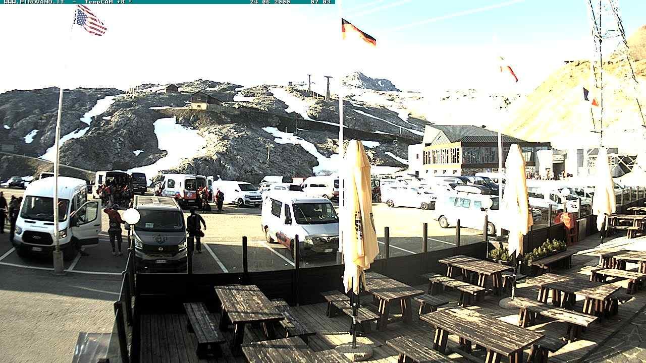 Archiv Foto Webcam Passhöhe Stilfserjoch