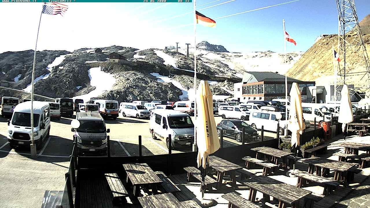 Archiv Foto Webcam Passhöhe Stilfserjoch