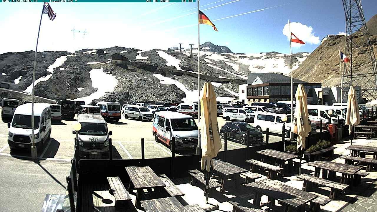 Archiv Foto Webcam Passhöhe Stilfserjoch