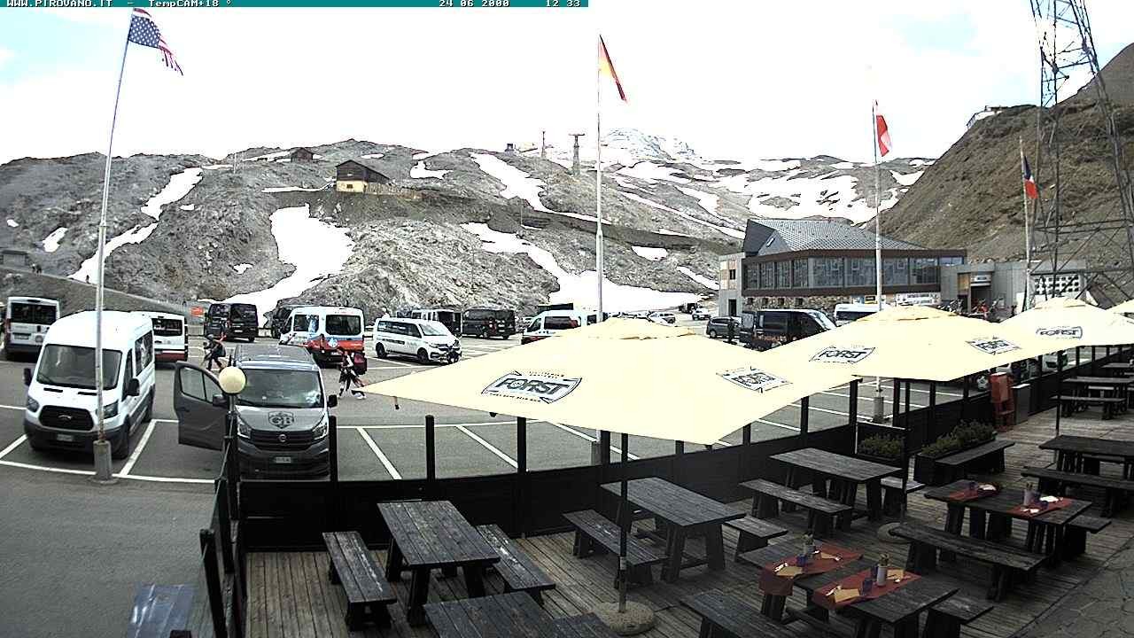 Archiv Foto Webcam Passhöhe Stilfserjoch