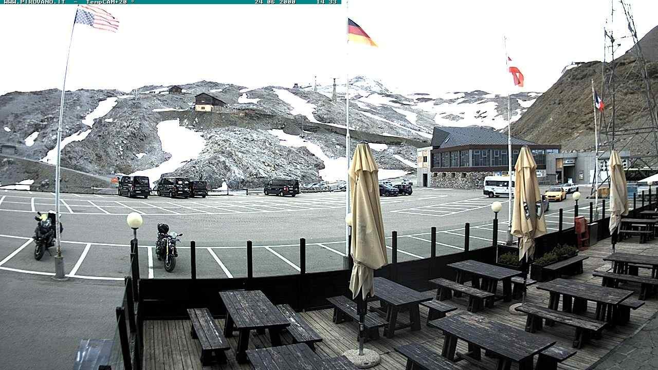 Archiv Foto Webcam Passhöhe Stilfserjoch