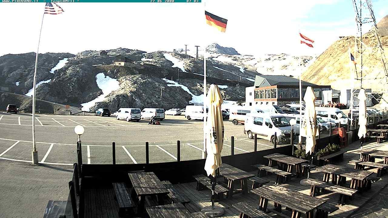 Archiv Foto Webcam Passhöhe Stilfserjoch