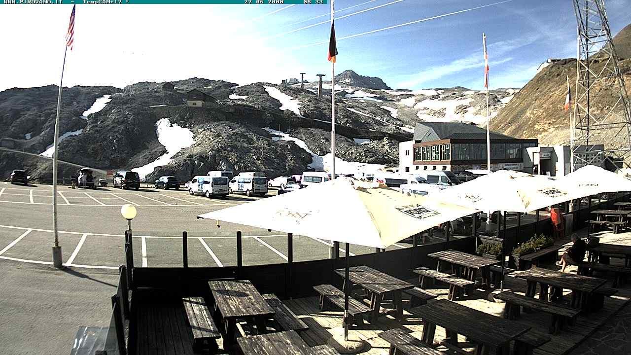 Archiv Foto Webcam Passhöhe Stilfserjoch