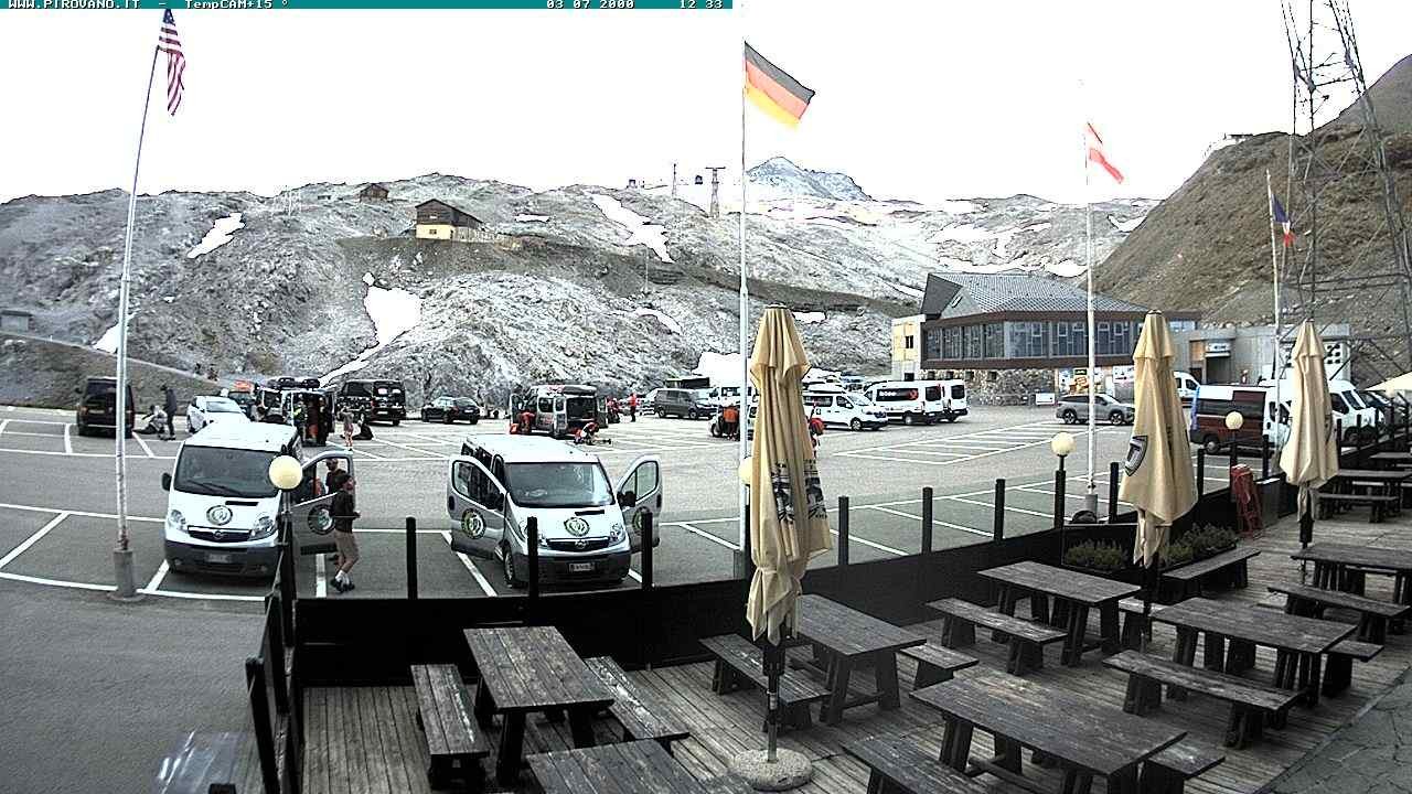 Archiv Foto Webcam Passhöhe Stilfserjoch