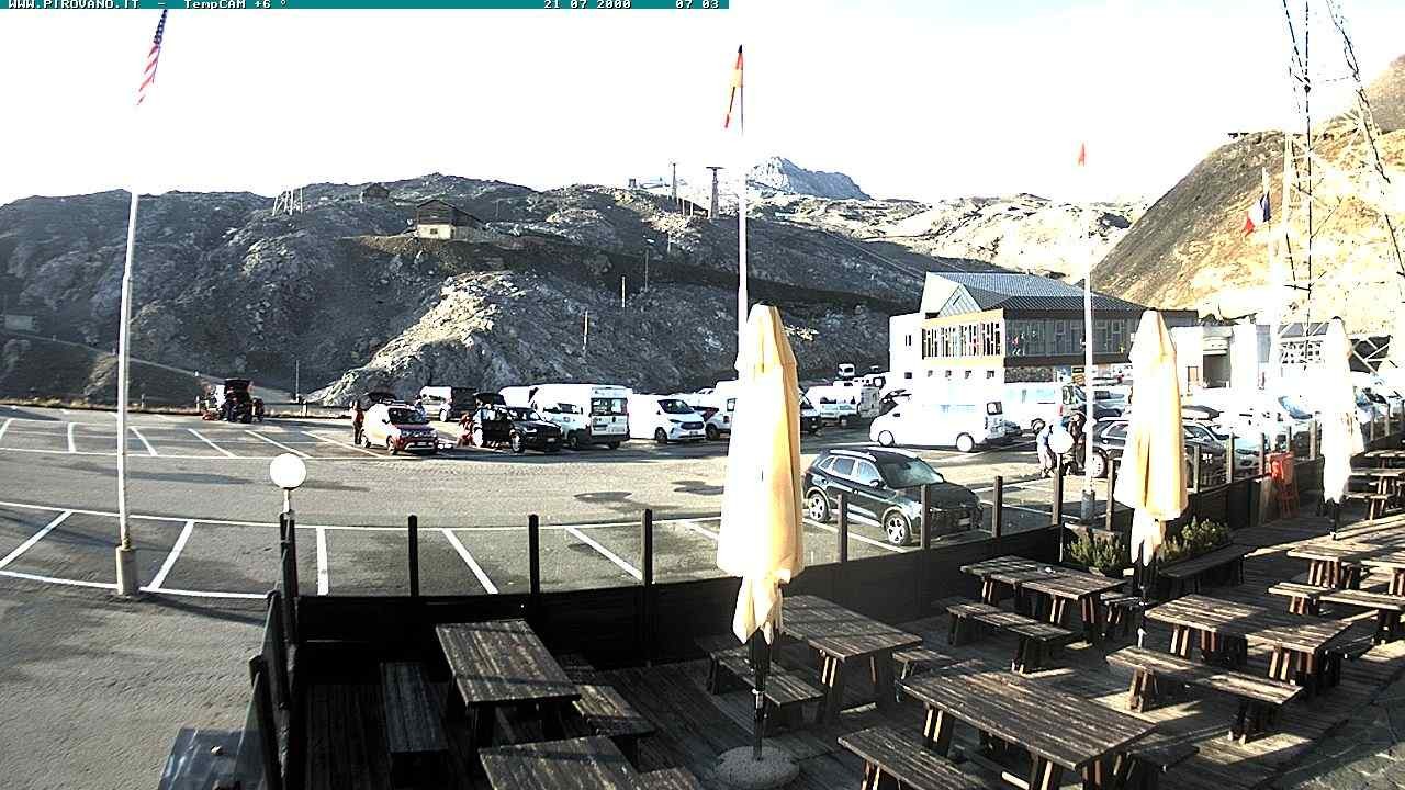 Archiv Foto Webcam Passhöhe Stilfserjoch