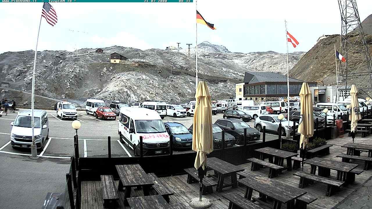 Archiv Foto Webcam Passhöhe Stilfserjoch