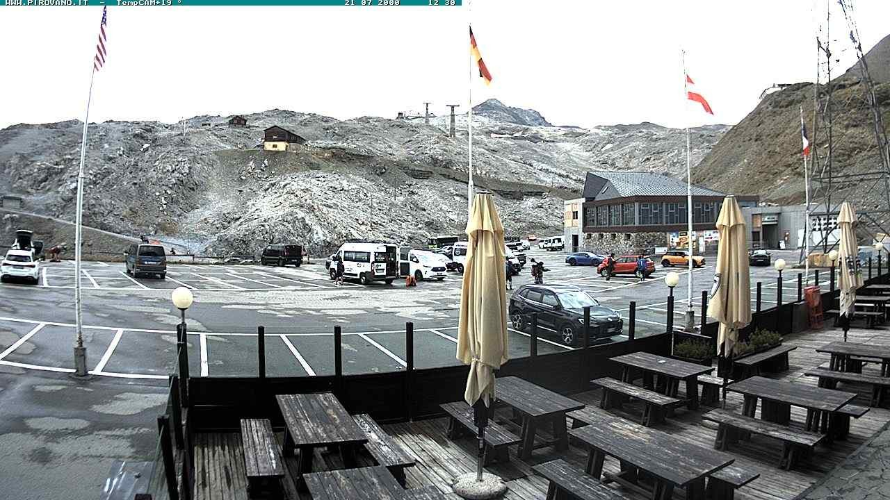 Archiv Foto Webcam Passhöhe Stilfserjoch
