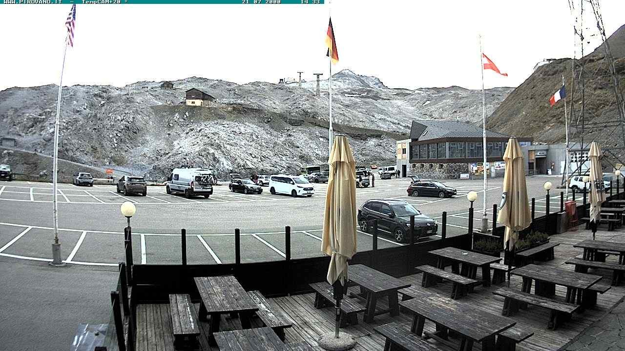 Archiv Foto Webcam Passhöhe Stilfserjoch