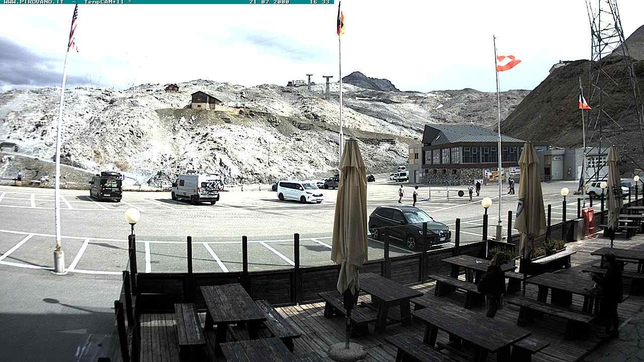 Archiv Foto Webcam Passhöhe Stilfserjoch
