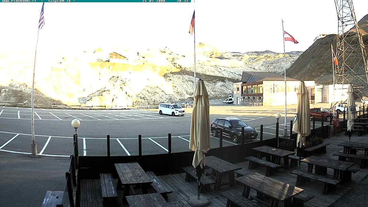 Archiv Foto Webcam Passhöhe Stilfserjoch
