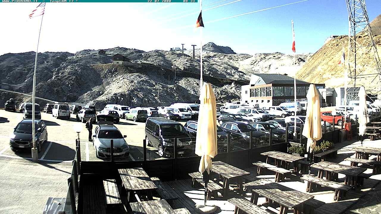Archiv Foto Webcam Passhöhe Stilfserjoch