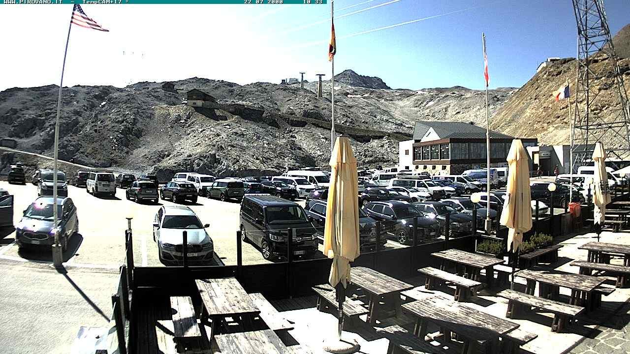 Archiv Foto Webcam Passhöhe Stilfserjoch