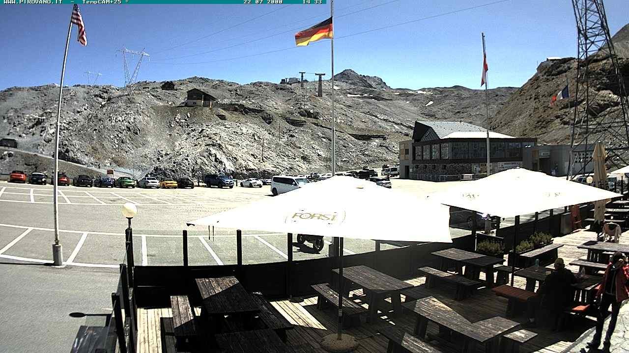 Archiv Foto Webcam Passhöhe Stilfserjoch