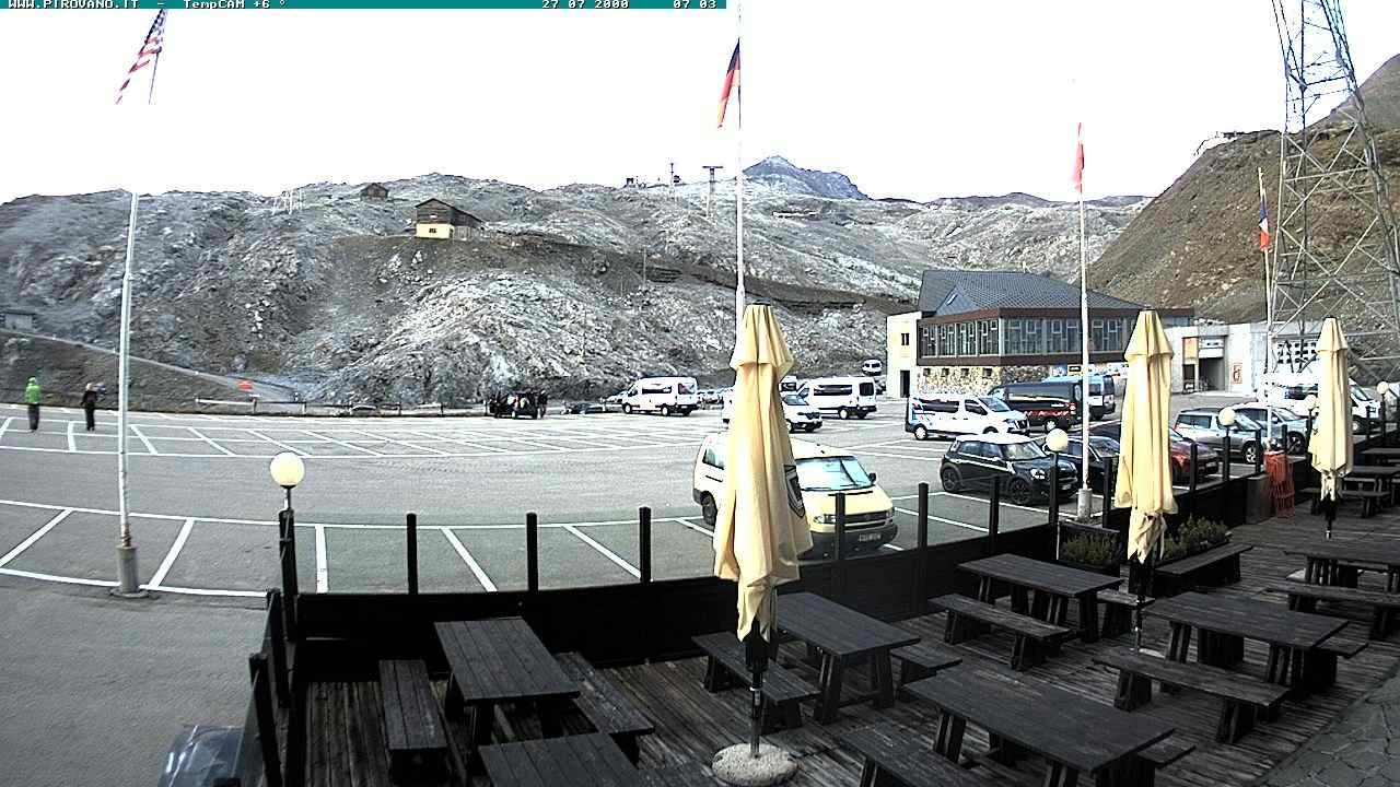 Archiv Foto Webcam Passhöhe Stilfserjoch