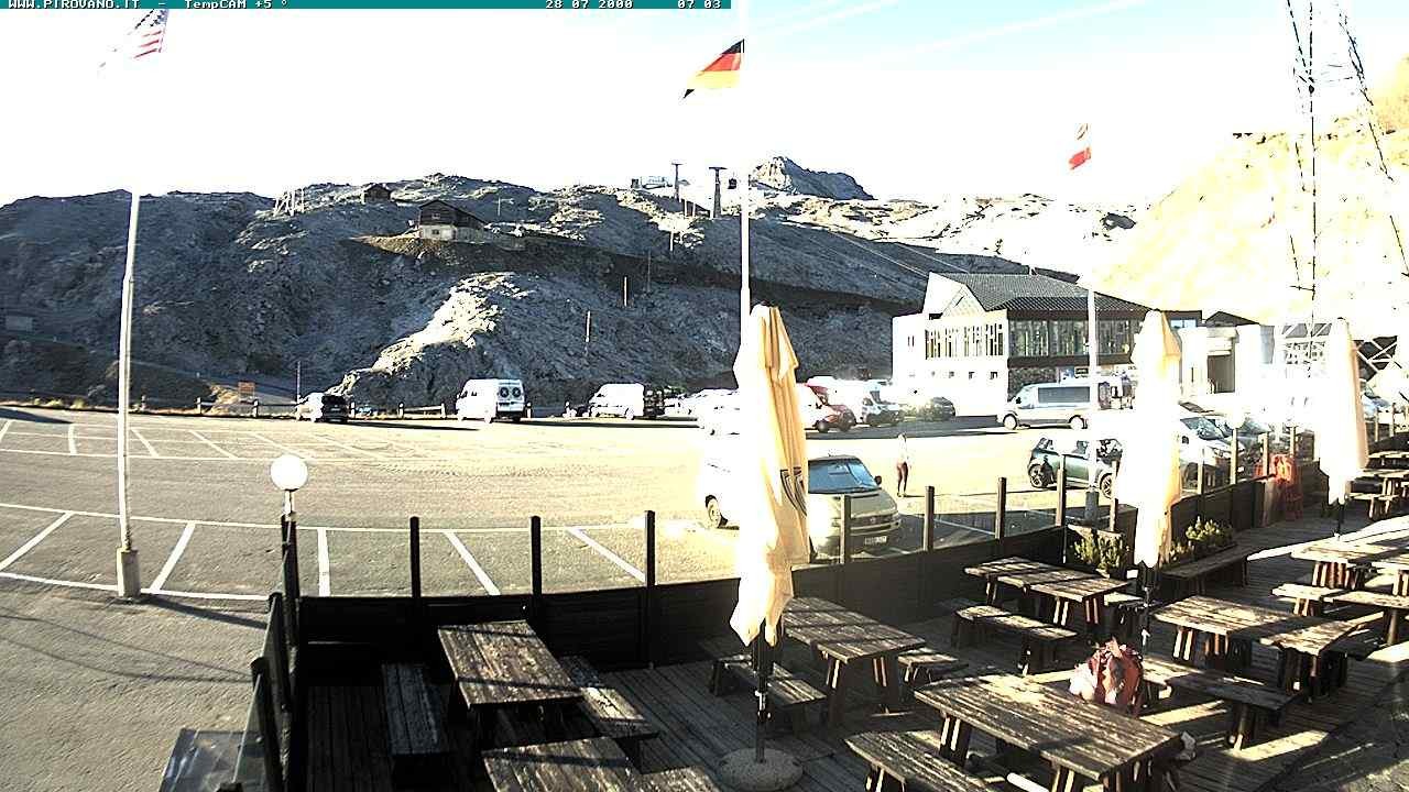 Archiv Foto Webcam Passhöhe Stilfserjoch