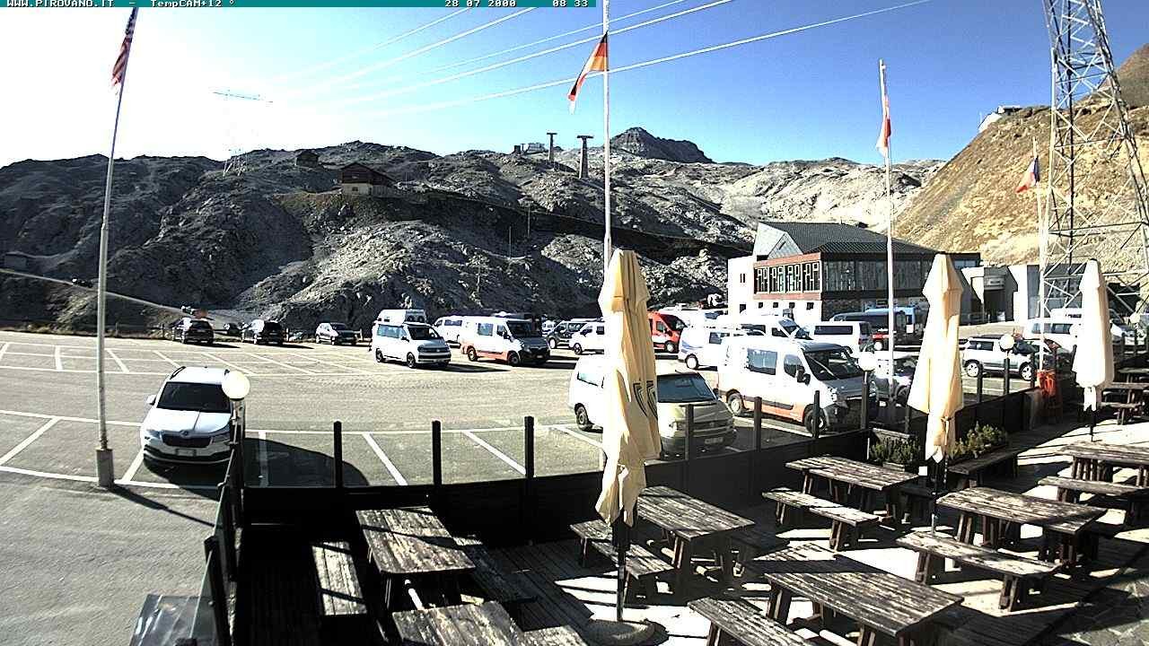 Archiv Foto Webcam Passhöhe Stilfserjoch