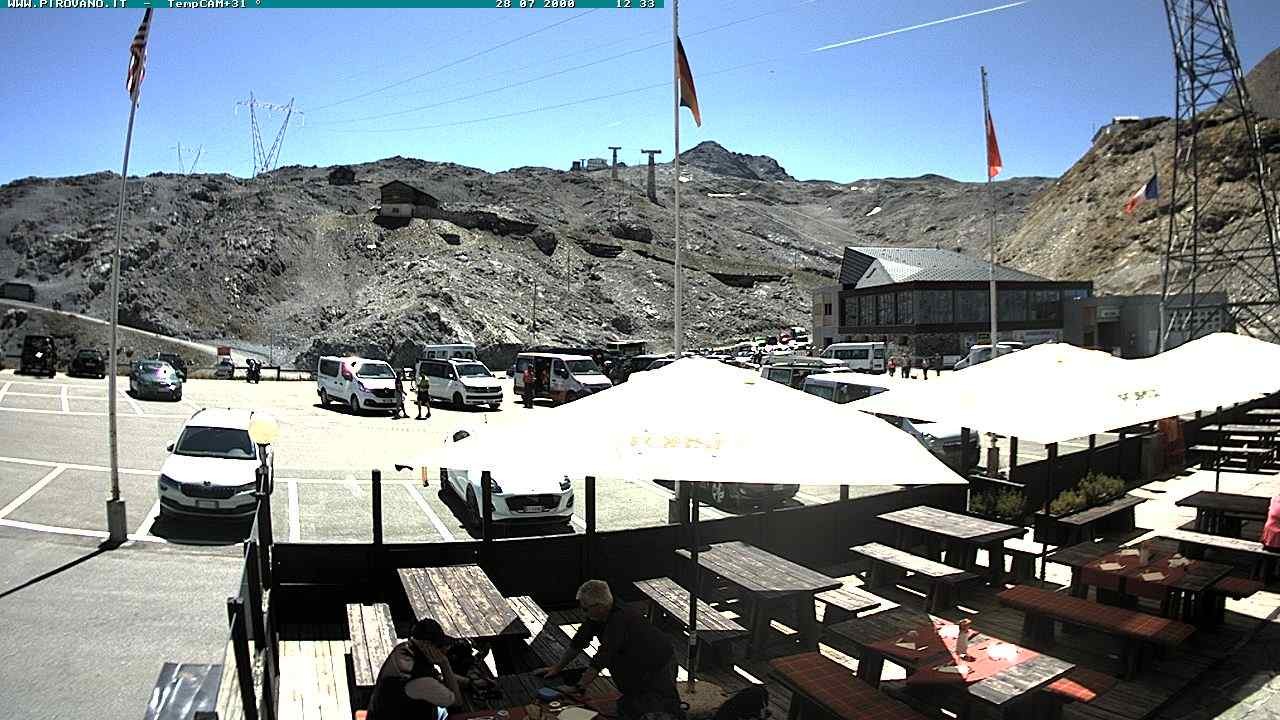 Archiv Foto Webcam Passhöhe Stilfserjoch