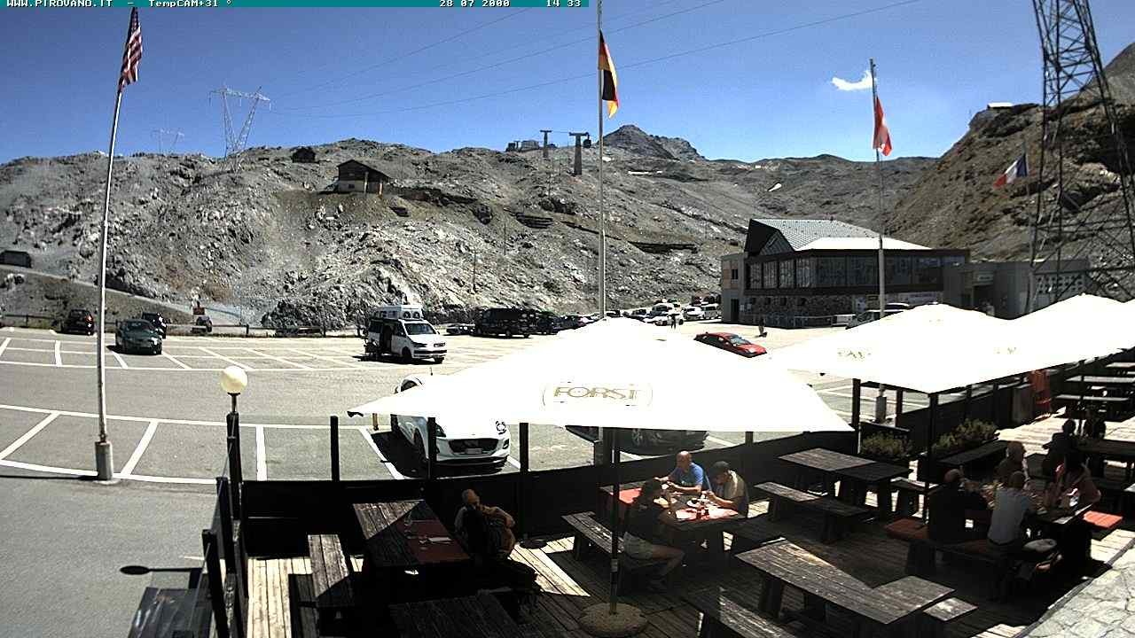 Archiv Foto Webcam Passhöhe Stilfserjoch