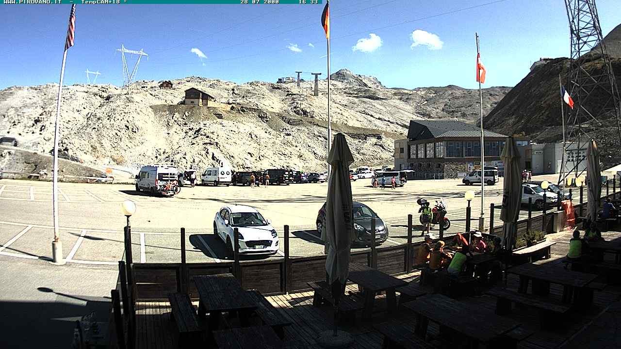 Archiv Foto Webcam Passhöhe Stilfserjoch