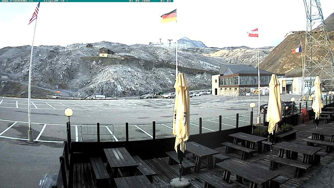 Archiv Foto Webcam Passhöhe Stilfserjoch