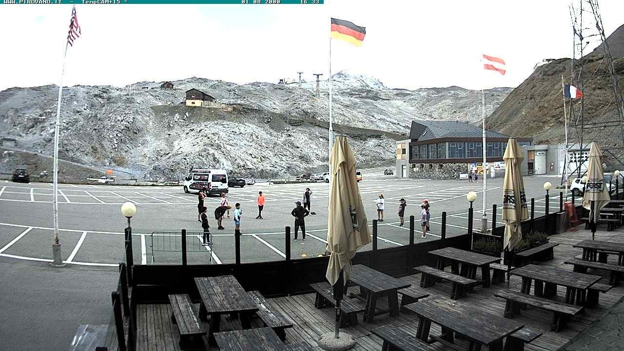 Archiv Foto Webcam Passhöhe Stilfserjoch
