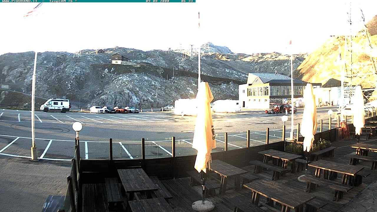 Archiv Foto Webcam Passhöhe Stilfserjoch