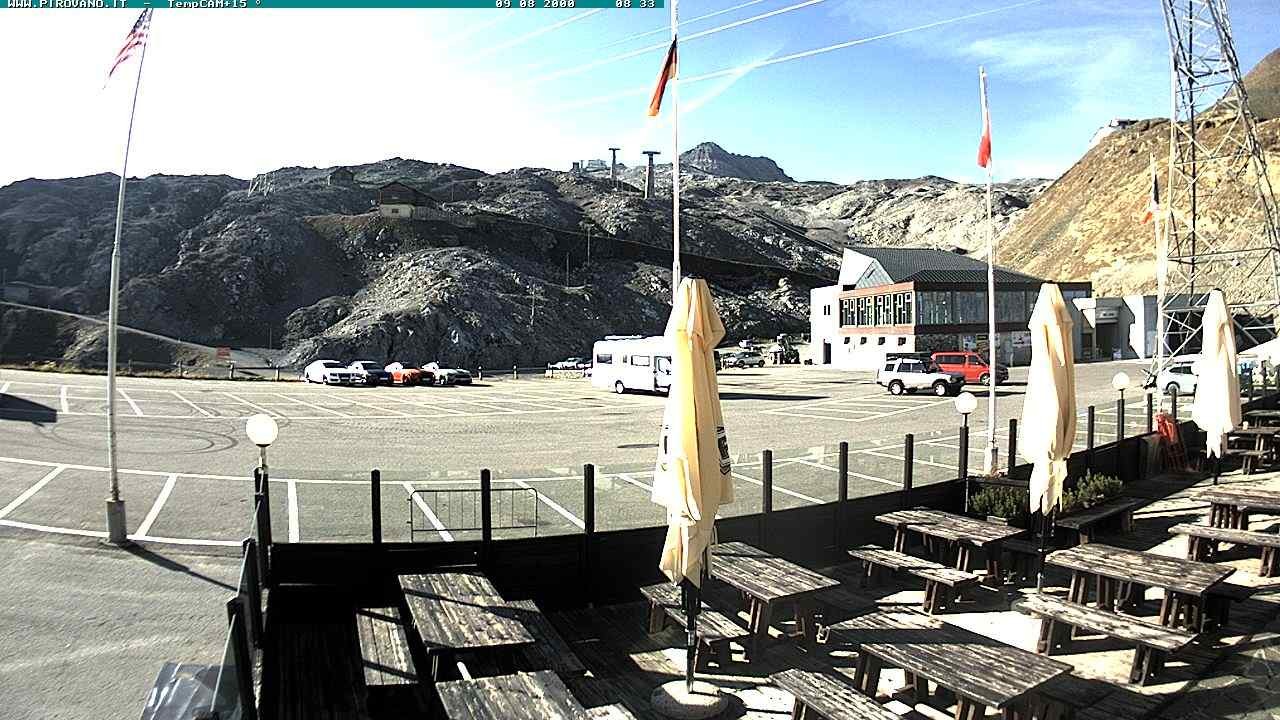 Archiv Foto Webcam Passhöhe Stilfserjoch