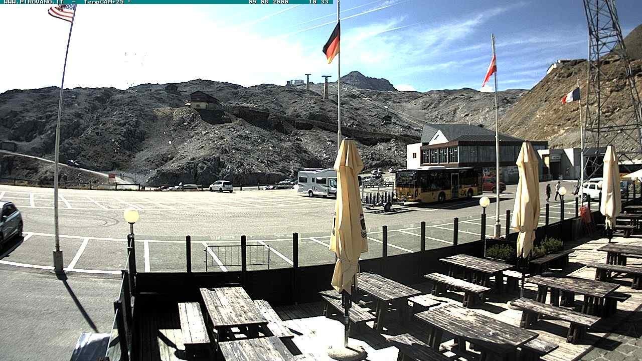 Archiv Foto Webcam Passhöhe Stilfserjoch